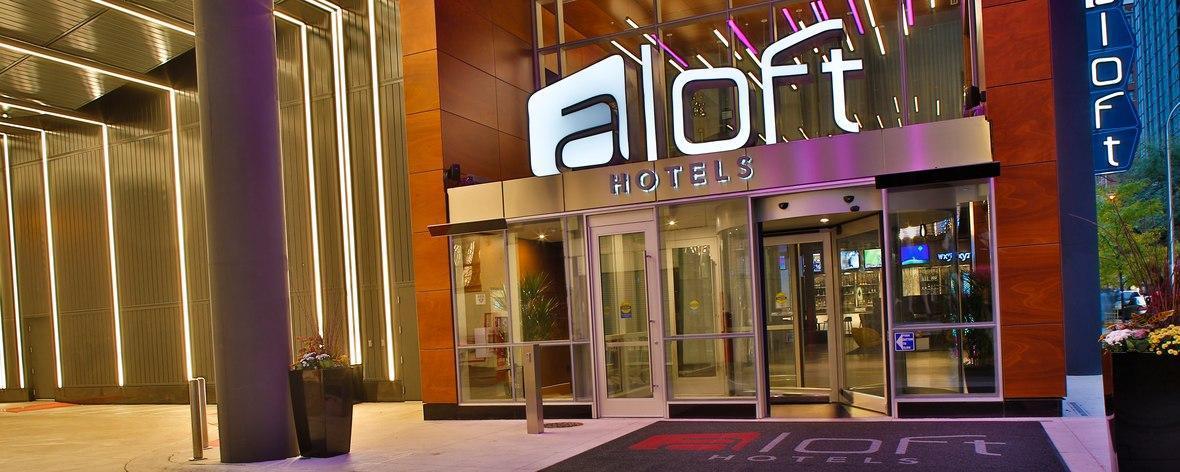 Aloft Chicago Mag Mile Hotel Exterior foto